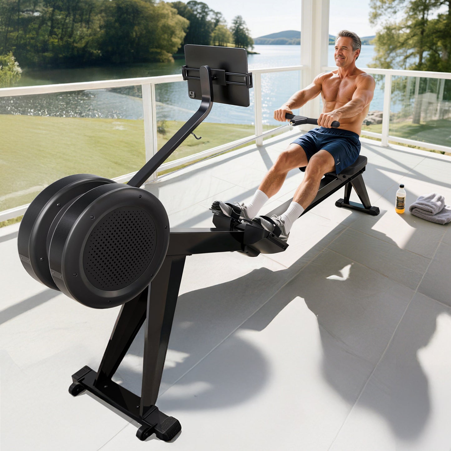YOSUDA Air Magnetic Dragonfly Rowing Machine